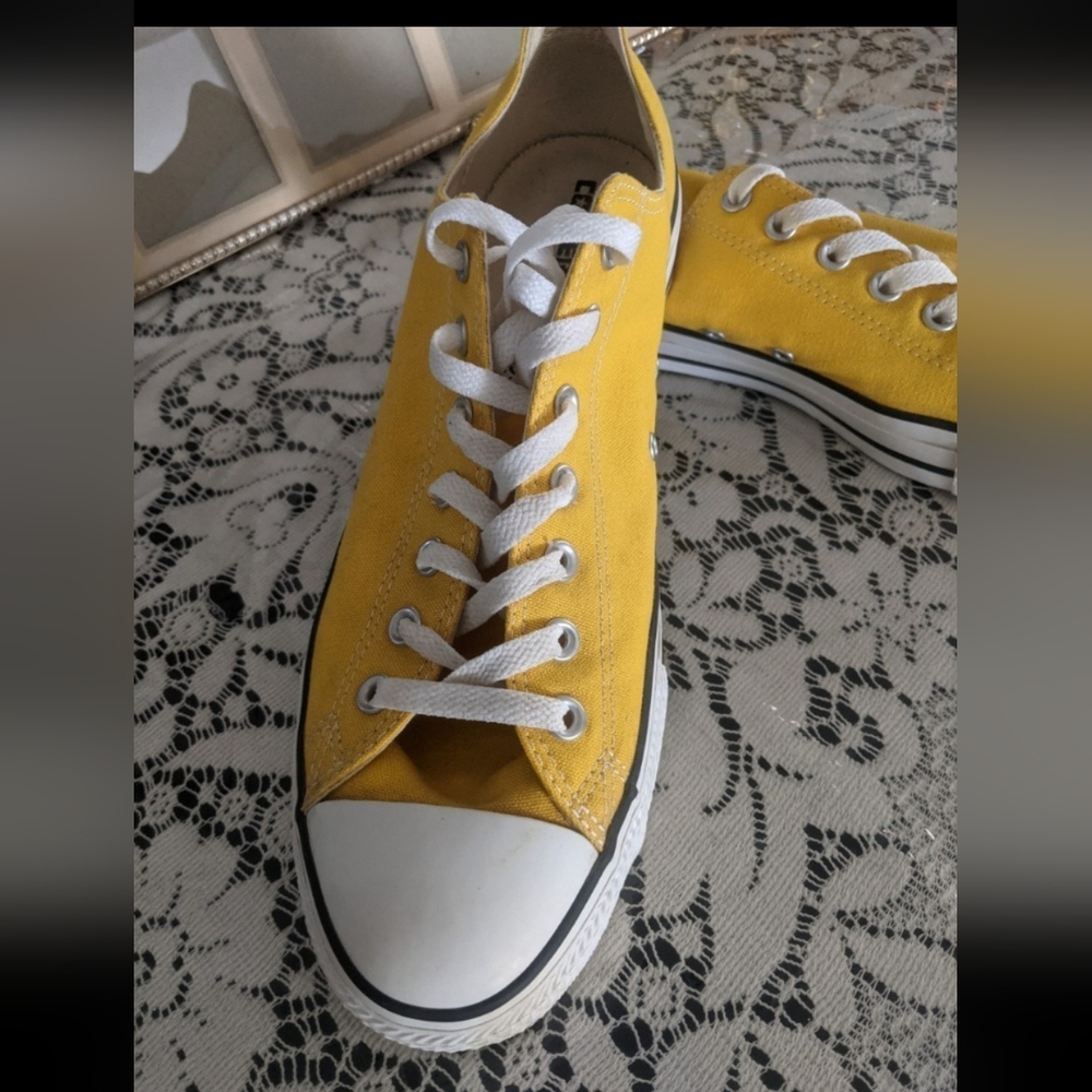 Converse Chuck Taylor All Star Yellow Sneakers Costume Cosplay Game Day